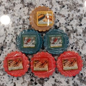 Yankee Candle Wax Melts for Christmas Holiday